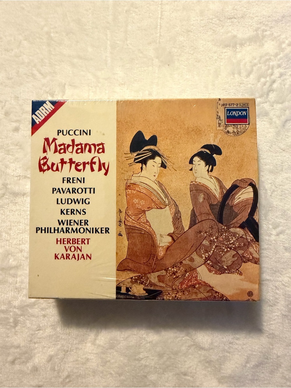 Puccini: Madama Butterfly - Karajan, Freni, Pavarotti, etc. (Brand New 3 CDs)